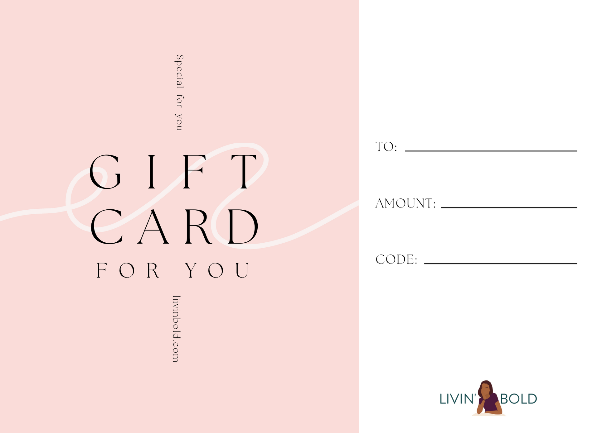 Livin' Bold Gift Cards